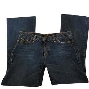 mid rise American Eagle Outfitters Cotton blue jeans Size 10